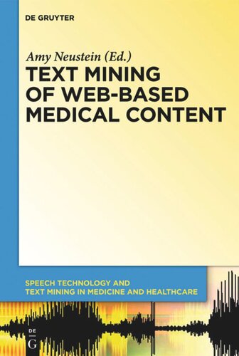 Text Mining Of Webbased Medical Content
