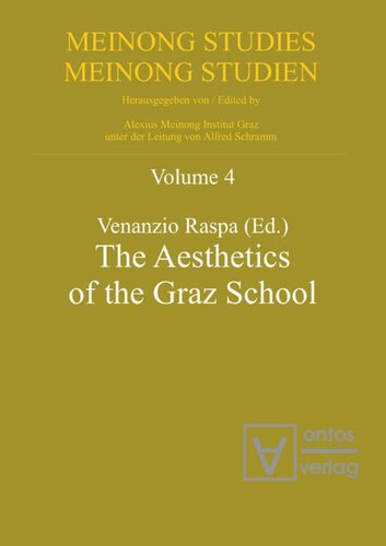 The Aesthetics Of The Graz School Venanzio Raspa Editor