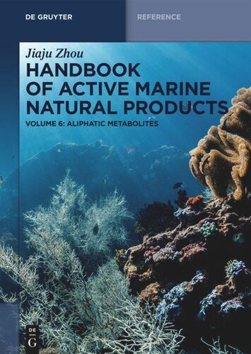 Handbook Of Active Marine Natural Products Volume 6 Aliphatic Metabolites