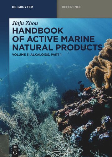 Handbook Of Active Marine Natural Products Volume 3 Alkaloids Part 1