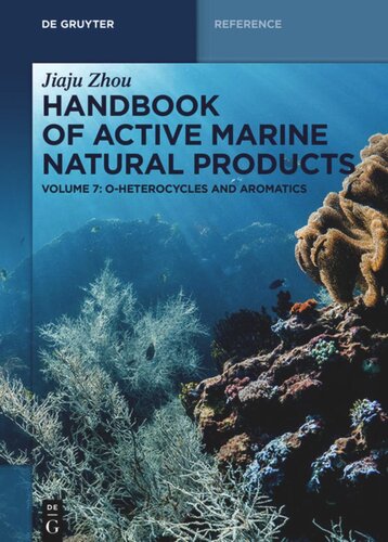 Handbook Of Active Marine Natural Products Volume 7 Oheterocycles And Aromatics
