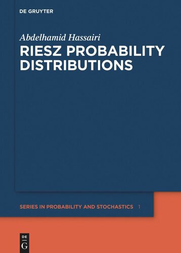 Riesz Probability Distributions Abdelhamid Hassairi