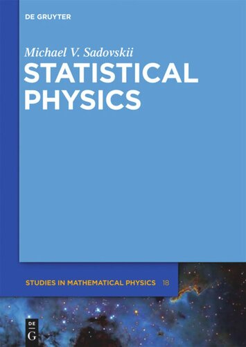 Statistical Physics Michael V Sadovskii