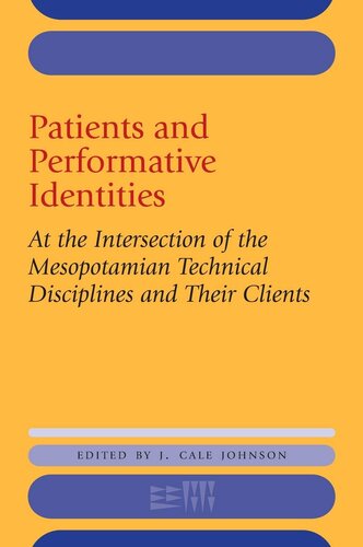 Patients And Performative Identities J Cale Johnson