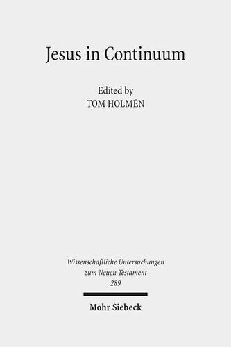 Jesus In Continuum Tom Holmn