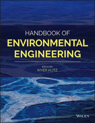 Handbook Of Environmental Engineering 1st Edition Myer Kutz Editor