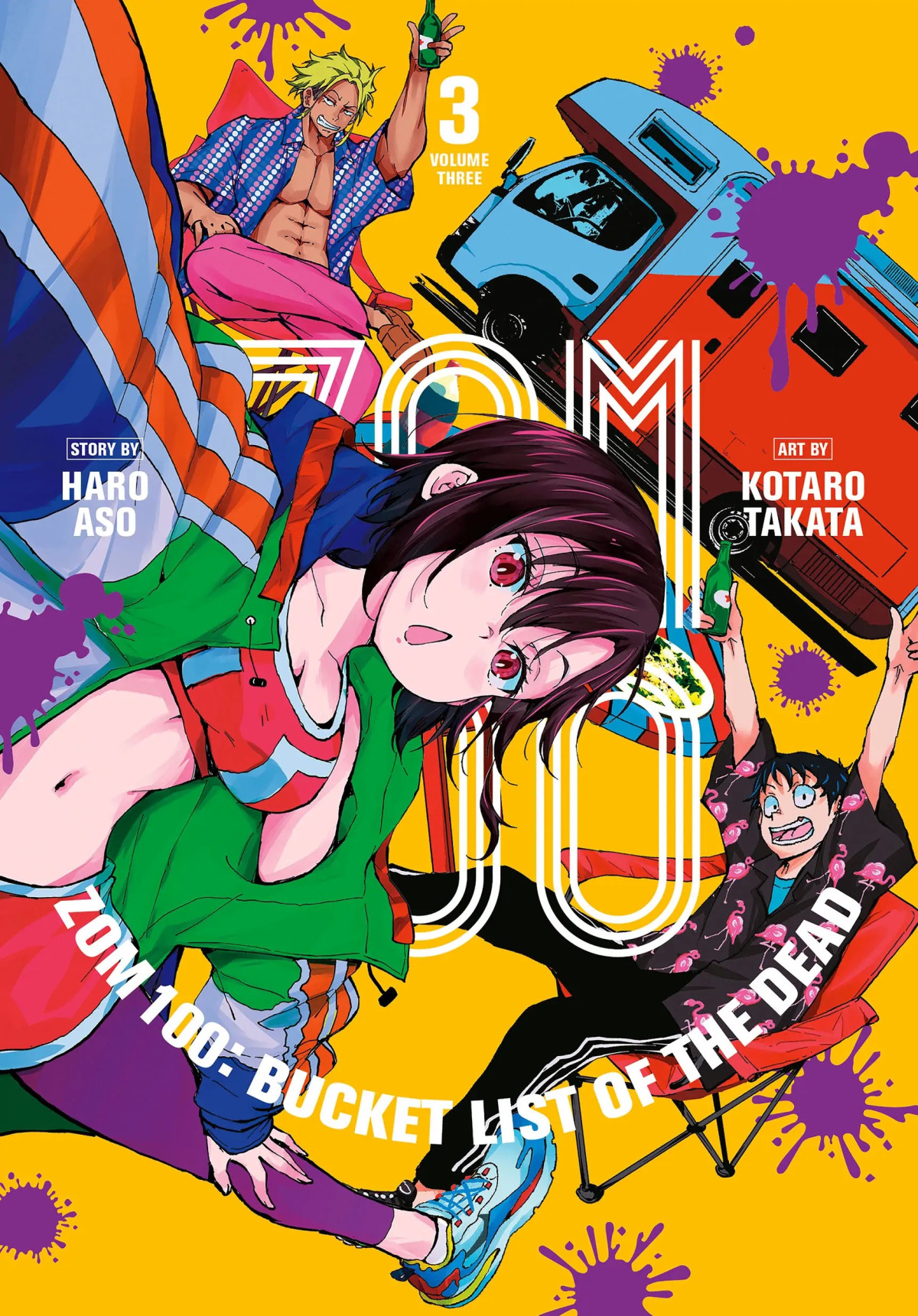 Zom 100 Bucket List Of The Dead Volume 3 Haro Aso Kotaro Takata