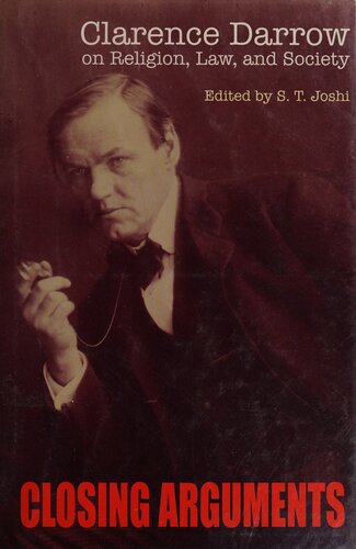 Closing Arguments 1st Edition Clarence Darrow
