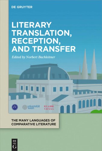 Literary Translation Reception And Transfer Norbert Bachleitner