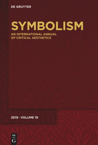 Symbolism 2019 Special Focus Beyond Mind Natasha Lushetich Editor