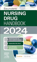 Saunders Nursing Drug Handbook 2024 1st Edition 1st Robert J Kizior
