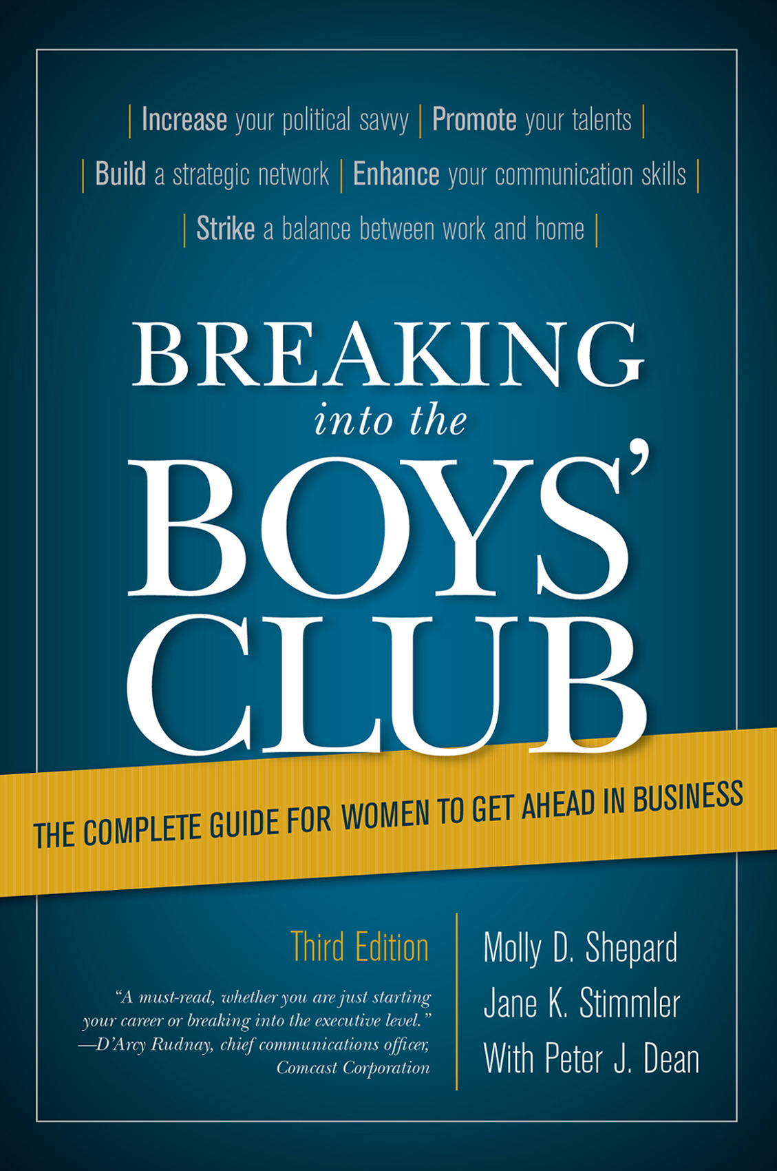 Breaking Into The Boys Club Jane K Stimmler Peter J Dean