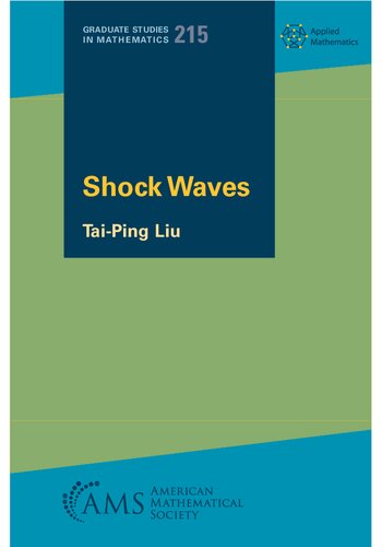Shock Waves Graduate Studies In Mathematics Taiping Liu