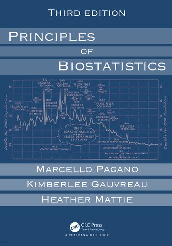 Principles Of Biostatistics 3rd Edition Marcello Pagano Kimberlee Gauvreau