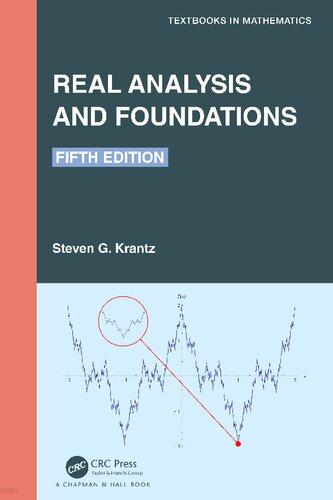 Real Analysis And Foundations 5th Edition Steven G Krantz