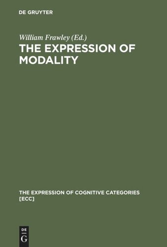 The Expression Of Modality William Frawley Editor