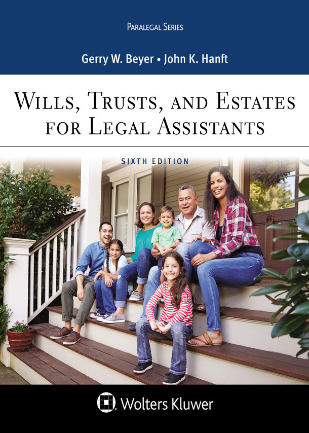 Wills Trusts And Estates For Legal Assistants 6th Edition Gerry W Beyer