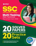 Ssc Multi Tasking Non Technical 20 Practice Sets And 20 Solved Papers 2022 Arihant Experts