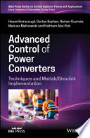 Advanced Control Of Power Converters Hasan Komurcugil Sertac Bayhan