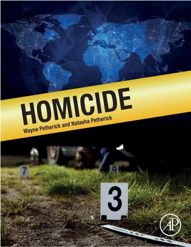 Homicide 1st Edition Wayne Petherick Natasha Petherick