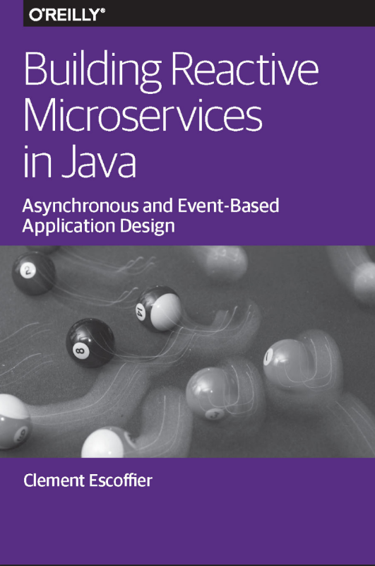 Building Reactive Microservices In Java 1st Edition Clement Escoffier