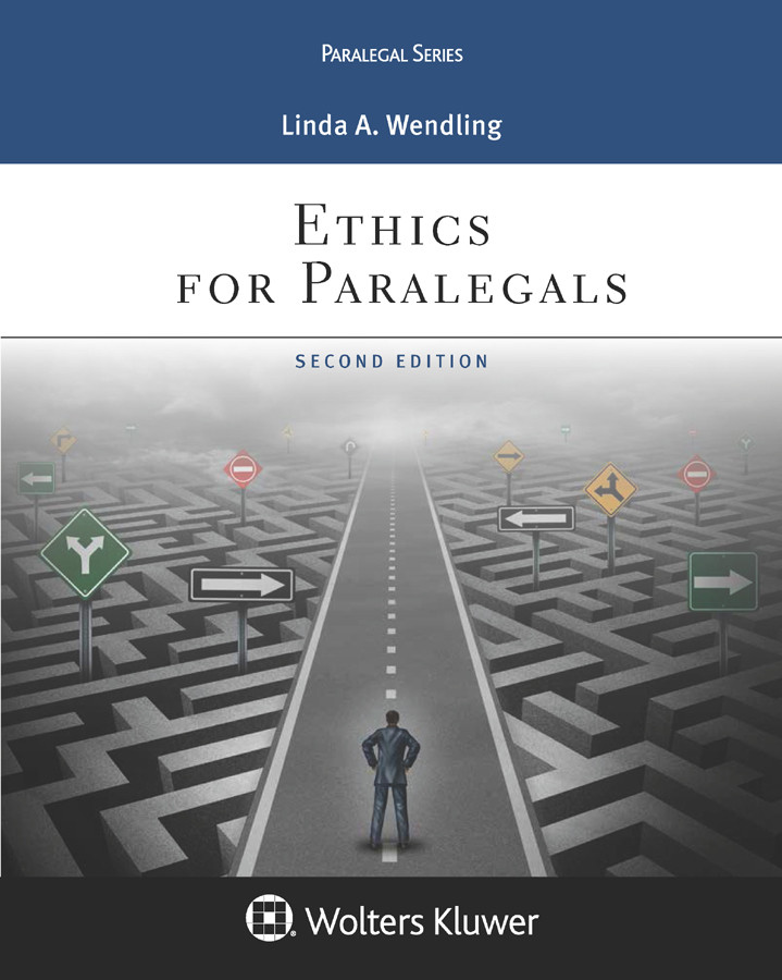 Ethics For Paralegals Linda A Wendling