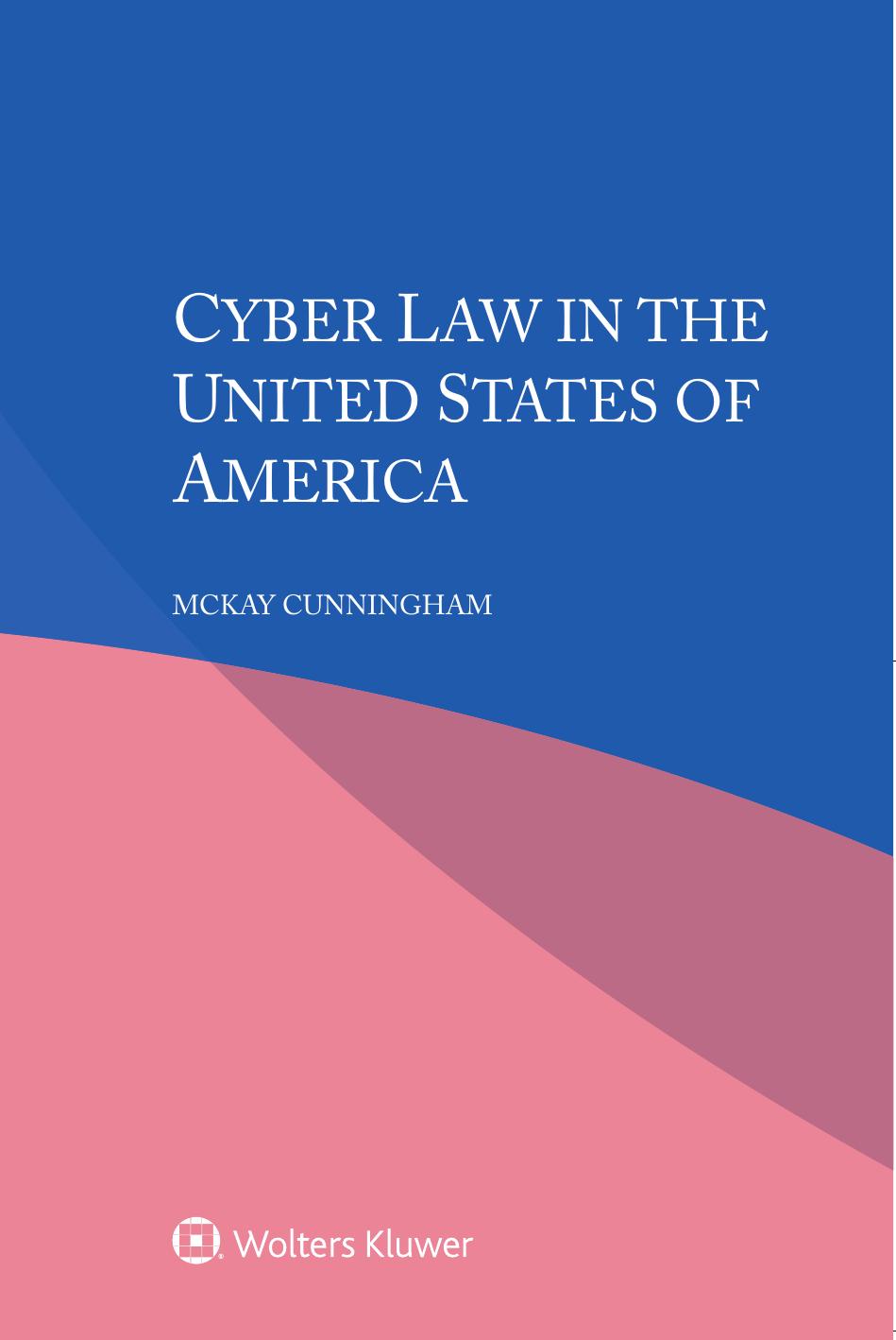 Cyber Law In The United States Of America Mckay Cunningham