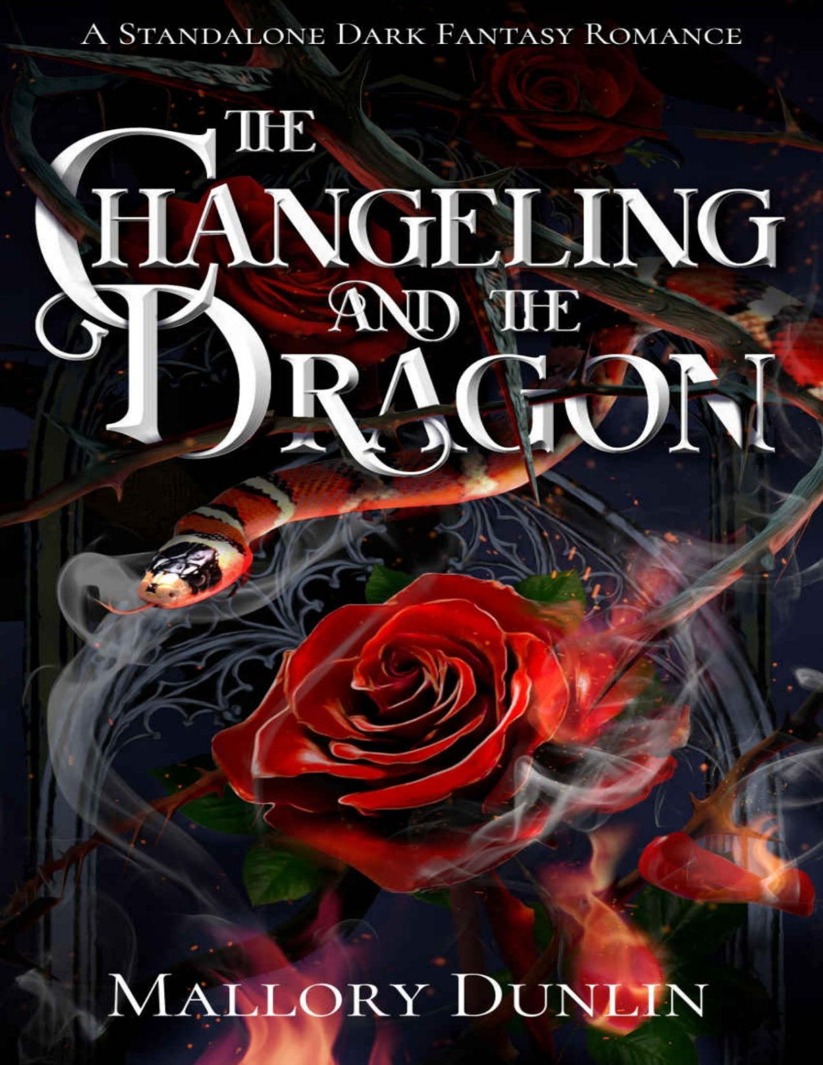 The Changeling And The Dragon A Standalone Dark Fantasy Romance Mallory Dunlin