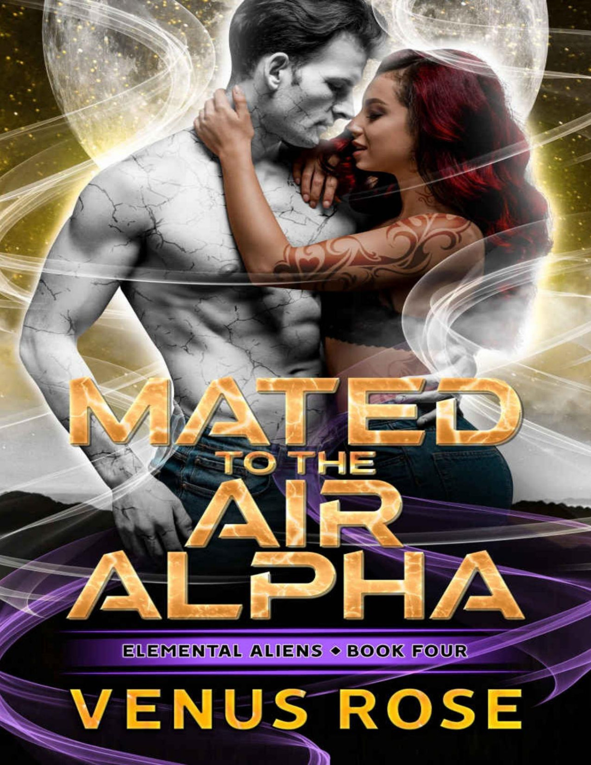 Mated To The Air Alpha Elemental Aliens Book 4 A Sci Fi Space Alien Romance Venus Rose