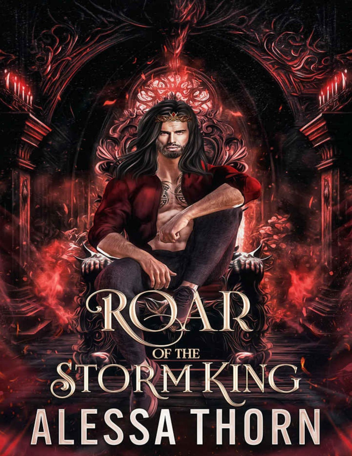 Roar Of The Storm King A Fated Mates Fantasy Romance The Lost Fae Kings Book 3 Alessa Thorn
