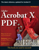 Adobe Acrobat X Pdf Bible Ted Padova