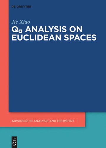 Q Analysis On Euclidean Spaces Jie Xiao