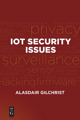 Iot Security Issues Alasdair Gilchrist