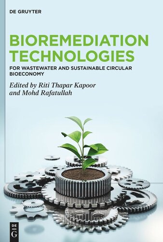 Bioremediation Technologies Riti Thapar Kapoor Mohd Rafatullah