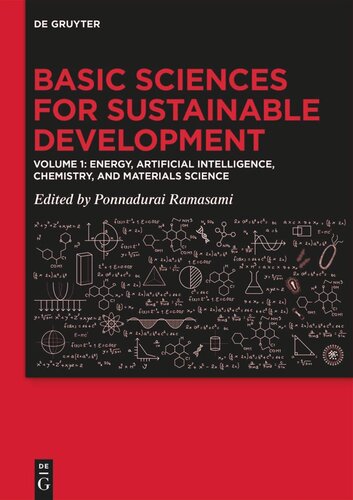 Basic Sciences For Sustainable Development Energy Artificial Intelligence Chemistry And Materials Science Ponnadurai Ramasami Editor