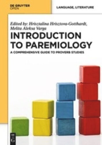 Introduction To Paremiology 1st Edition Hrisztalina Hrisztovagotthardt
