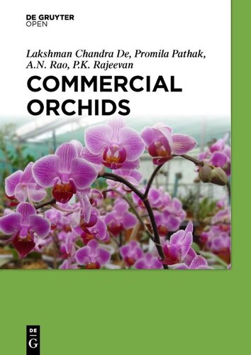 Commercial Orchids 1st Edition Lakshman Chandra De