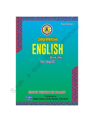 Comprehensive English Book One Test Various