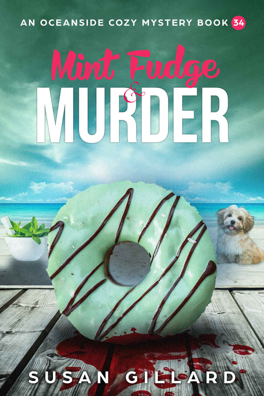 Mint Fudge Murder Oceanside Cozy Mystery 25 Susan Gillard