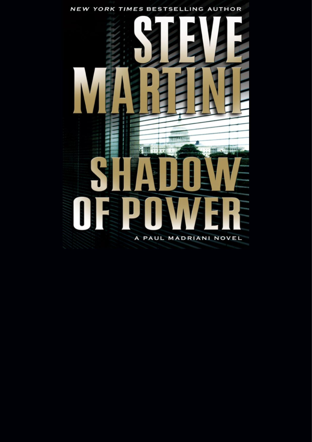 Shadow Of Power Steve Martini