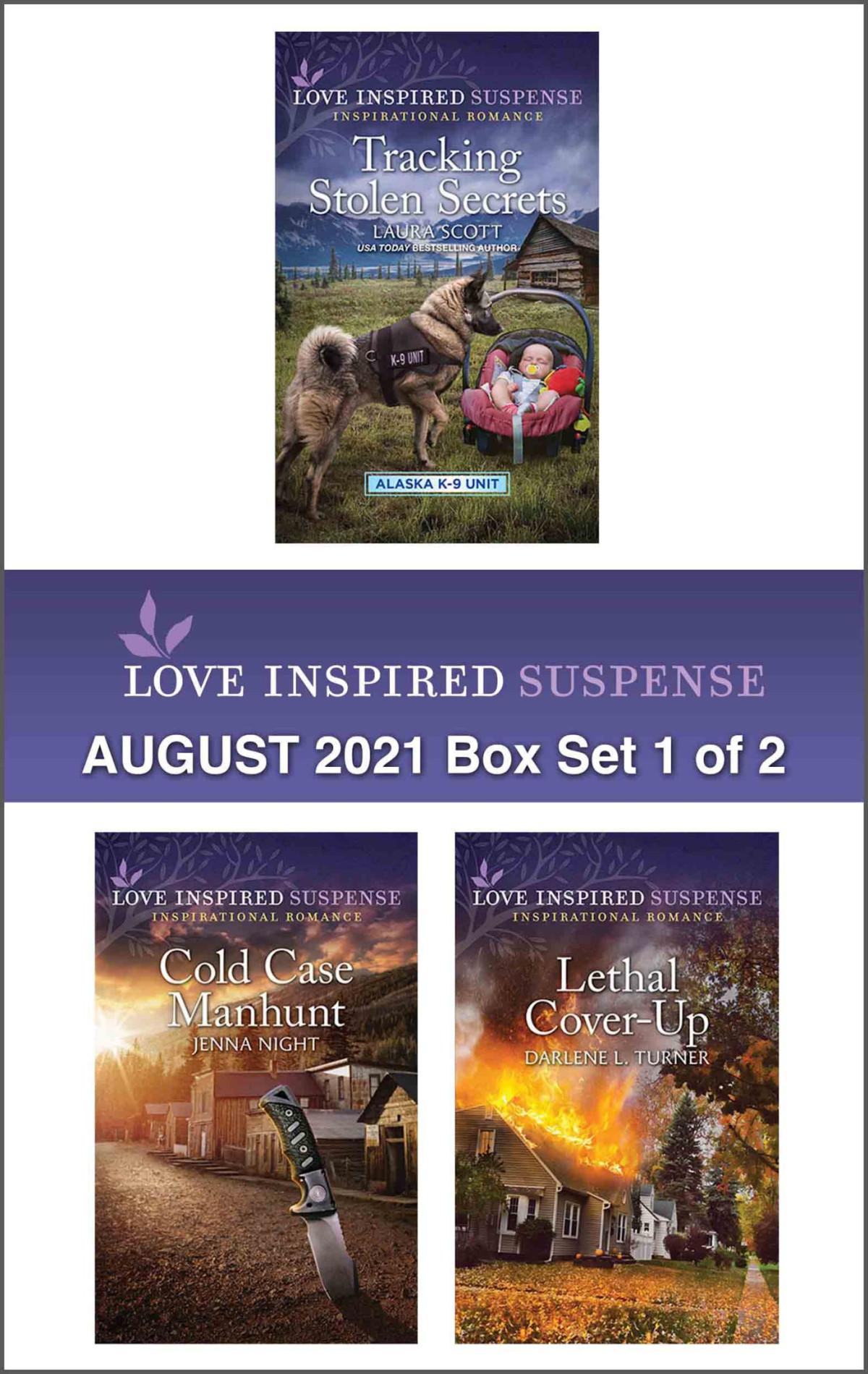 Love Inspired Suspense August 2021box Set 1 Of 2 Laura Scott