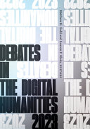 Debates In The Digital Humanities 2023 Matthew K Gold Lauren F Klein