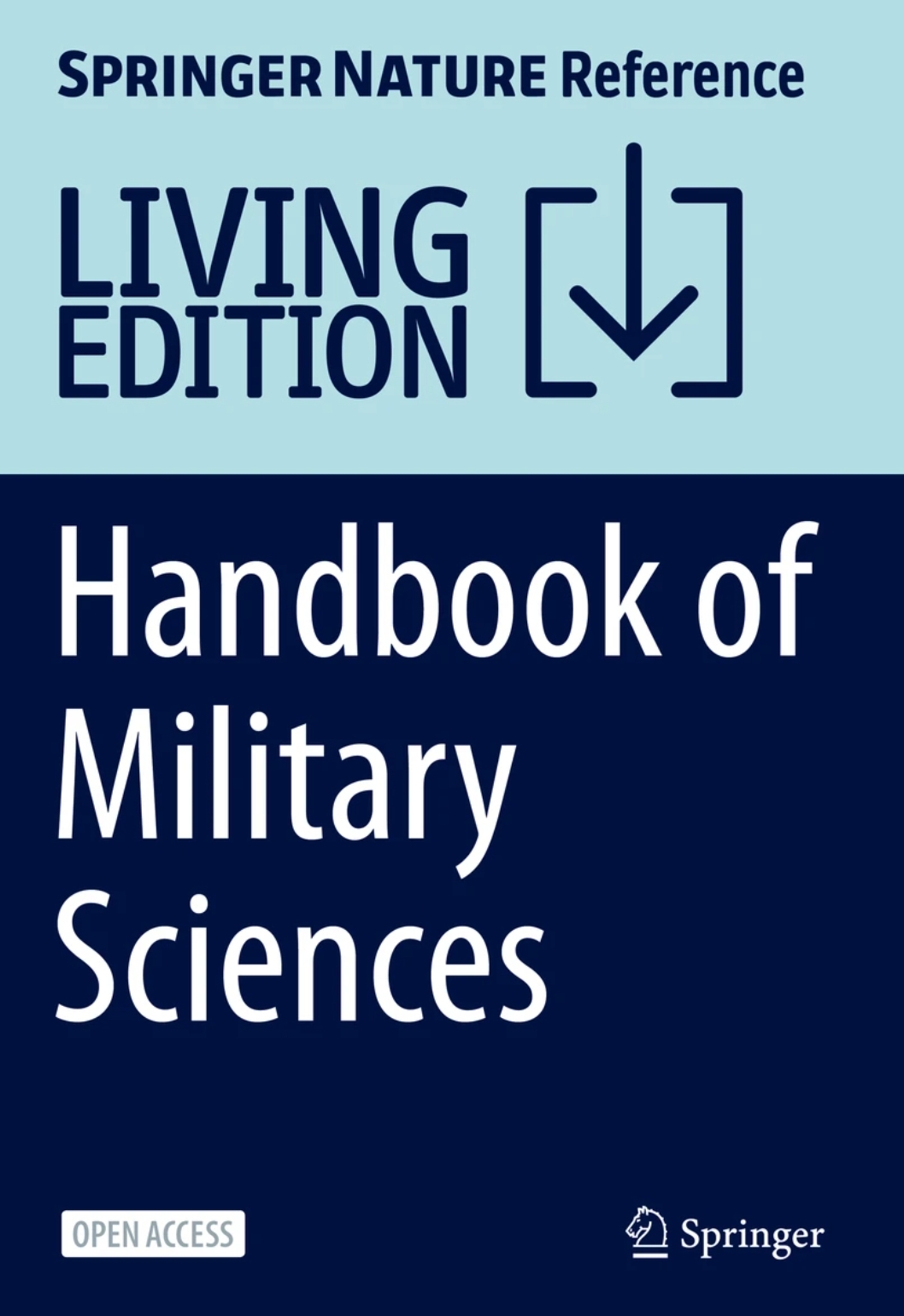 Handbook Of Military Sciences Anders Mcd Sookermany Harald Hiback