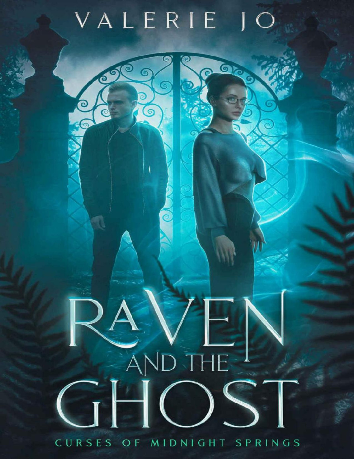 Raven And The Ghost A Fake Relationship Paranormal Romance Curses Of Midnight Springs Book 2 Valerie Jo