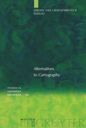 Alternatives To Cartography Jeroen Van Craenenbroeck Editor