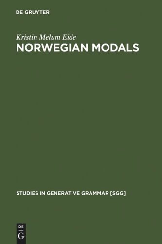 Norwegian Modals Reprint 2013 Kristin Melum Eide