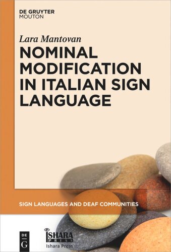 Nominal Modification In Italian Sign Language Lara Mantovan