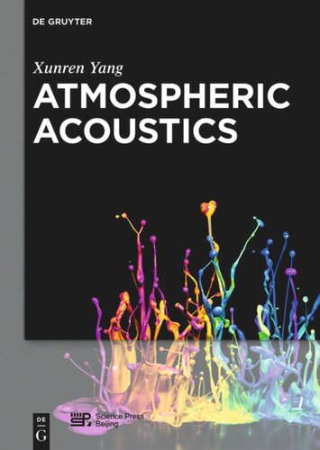 Atmospheric Acoustics Xunren Yang Science Press