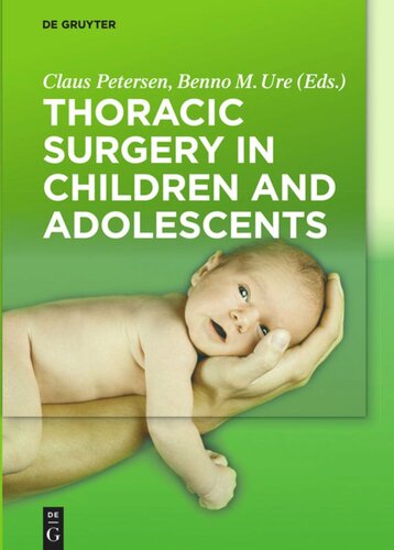 Thoracic Surgery In Children And Adolescents
