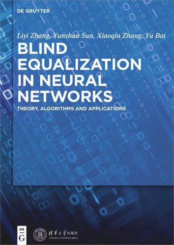 Blind Equalization In Neural Networks Theory Algorithms And Applications Liyi Zhang Tsinghua University Press